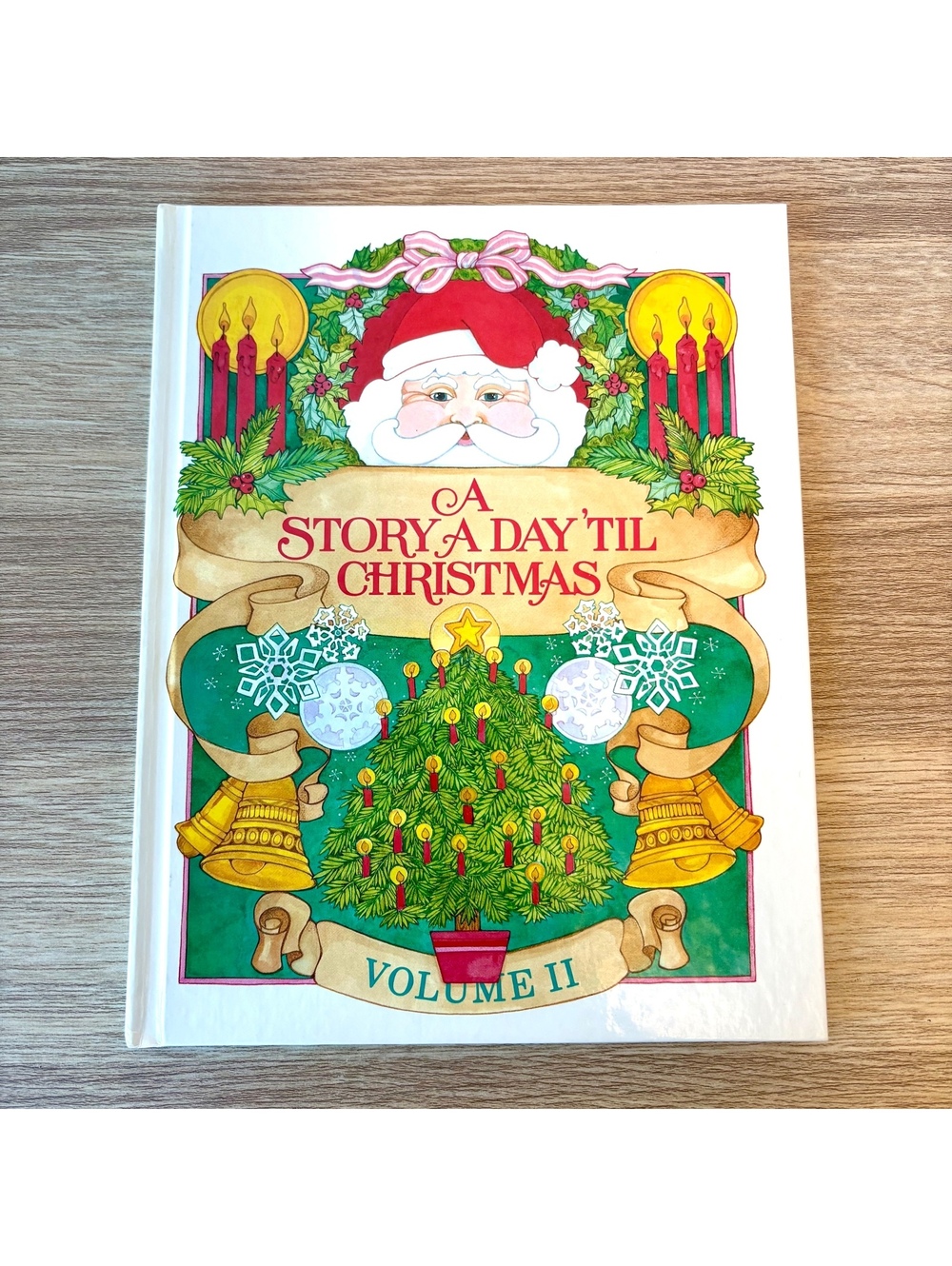 Vintage 1986 A Story a Day ’Til Christmas Volume II Book Nan Roloff Pictures